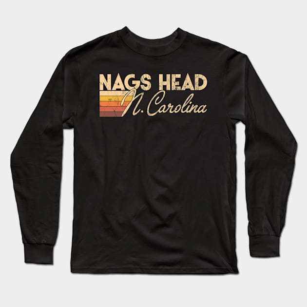 Nags Head North Carolina Long Sleeve T-Shirt by dk08